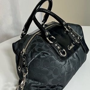 Coach signature Ashley Sabrina convertible satchel